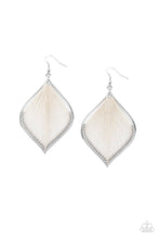 Load image into Gallery viewer, PRE-ORDER - Paparazzi String Theory - White - Earrings - $5 Jewelry with Ashley Swint