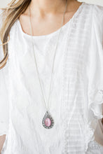 Load image into Gallery viewer, Paparazzi Total Tranquility - Pink Moonstone - Necklace &amp; Earrings - $5 Jewelry With Ashley Swint