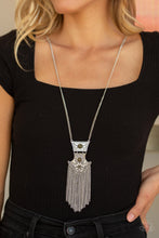 Load image into Gallery viewer, Paparazzi Totem Tassel - Green Stone - Necklace &amp; Earrings - $5 Jewelry with Ashley Swint