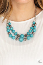 Load image into Gallery viewer, PRE-ORDER - Paparazzi Upscale Chic - Blue - Necklace &amp; Earrings - $5 Jewelry with Ashley Swint