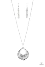 Load image into Gallery viewer, Paparazzi Venetian Vineyards - Silver - Necklace &amp; Earrings - $5 Jewelry with Ashley Swint