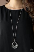 Load image into Gallery viewer, Paparazzi Venetian Vineyards - Silver - Necklace &amp; Earrings - $5 Jewelry with Ashley Swint