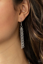 Load image into Gallery viewer, Paparazzi Venetian Vineyards - Silver - Necklace &amp; Earrings - $5 Jewelry with Ashley Swint