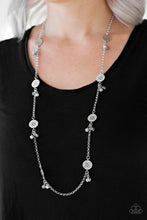 Load image into Gallery viewer, Paparazzi Color Boost - Silver - Necklace &amp; Earrings - $5 Jewelry With Ashley Swint