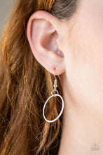 Load image into Gallery viewer, Paparazzi Offshore Odyssey - Yellow Bead - Silver Hoops - Necklace and matching Earrings - $5 Jewelry With Ashley Swint