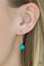 Load image into Gallery viewer, Paparazzi On Mountain Time - Blue - Double Stranded Chain - Necklace &amp; Earrings - $5 Jewelry With Ashley Swint