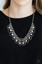 Load image into Gallery viewer, Paparazzi Party Time - Silver Pearls - Necklace &amp; Earrings - $5 Jewelry With Ashley Swint