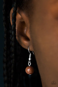 Really Rococo - Brown Necklace - $5 Jewelry With Ashley Swint