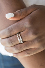 Load image into Gallery viewer, Paparazzi Very Vogue - Silver - Ring - $5 Jewelry With Ashley Swint