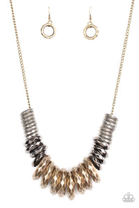 Paparazzi Haute Hardware - Multi - Necklace & Earrings - $5 Jewelry with Ashley Swint
