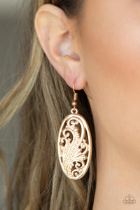 PRE-ORDER - Paparazzi High Tide Terrace - Gold - Earrings - $5 Jewelry with Ashley Swint