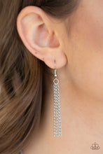 Load image into Gallery viewer, Paparazzi It Will Be Over MOON - Silver - Necklace and matching Earrings - $5 Jewelry With Ashley Swint