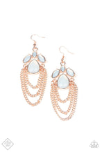 Load image into Gallery viewer, Paparazzi Opalescence Essence - Rose Gold - Earrings - Trend Bland / Fashion Fix March 2020 - $5 Jewelry with Ashley Swint