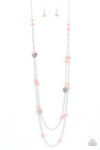Load image into Gallery viewer, PRE-ORDER - Paparazzi Sublime Awakening - Orange Pearls - Necklace &amp; Earrings - $5 Jewelry with Ashley Swint