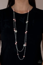 Load image into Gallery viewer, PRE-ORDER - Paparazzi Sublime Awakening - Orange Pearls - Necklace &amp; Earrings - $5 Jewelry with Ashley Swint