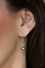 Load image into Gallery viewer, Paparazzi Crystal Carriages - Silver - Iridescent Crystal Beads - Silver Chain Necklace &amp; Earrings - $5 Jewelry with Ashley Swint