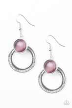 Load image into Gallery viewer, Paparazzi Dreamily Dreamland - Purple Moonstone - Earrings - $5 Jewelry With Ashley Swint