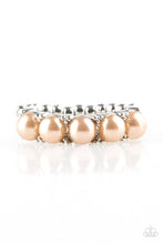 Load image into Gallery viewer, Paparazzi Mermaid Mamba - Brown Pearls - Ring - $5 Jewelry With Ashley Swint