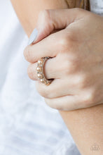 Load image into Gallery viewer, Paparazzi Mermaid Mamba - Brown Pearls - Ring - $5 Jewelry With Ashley Swint