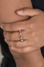 Load image into Gallery viewer, Paparazzi More Or PRICELESS - Copper - Ring - $5 Jewelry With Ashley Swint