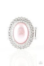 Load image into Gallery viewer, Paparazzi Opulently Olympian - Pink Pearl - Rhinestones Ring - $5 Jewelry With Ashley Swint
