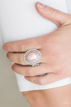 Load image into Gallery viewer, Paparazzi Opulently Olympian - Pink Pearl - Rhinestones Ring - $5 Jewelry With Ashley Swint