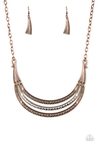 Paparazzi Primal Princess - Multi - Necklace and matching Earrings - $5 Jewelry With Ashley Swint