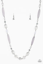 Load image into Gallery viewer, Paparazzi Quite Quintessence - White - Necklace and matching Earrings - $5 Jewelry With Ashley Swint