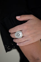 Load image into Gallery viewer, Paparazzi Down and OUTBACK - Silver - Ring - $5 Jewelry With Ashley Swint