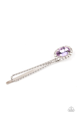 PRE-ORDER - Paparazzi Gala Glitz - Purple - Hair Clip Bobby Pin - $5 Jewelry with Ashley Swint