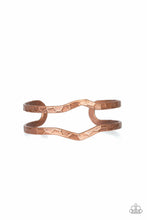 Load image into Gallery viewer, Paparazzi Highland Heiress - Copper - Cuff Bracelet - $5 Jewelry with Ashley Swint