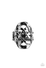 Load image into Gallery viewer, PRE-ORDER - Paparazzi Open Fire - Black - Ring - $5 Jewelry with Ashley Swint