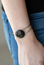 Load image into Gallery viewer, Paparazzi Sandstone Serenity - Black Stone - Cuff Bracelet - $5 Jewelry With Ashley Swint