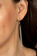 Load image into Gallery viewer, Paparazzi STRIPE Up a Conversation - Blue - Necklace &amp; Earrings - $5 Jewelry with Ashley Swint