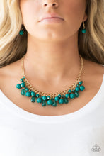 Load image into Gallery viewer, Paparazzi Tour de Trendsetter - Green - Necklace &amp; Earrings - $5 Jewelry with Ashley Swint