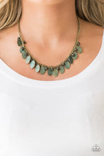 Load image into Gallery viewer, Paparazzi Vintage Gardens - Brass - Ornate Beads - Necklace &amp; Earrings - $5 Jewelry with Ashley Swint