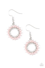 Load image into Gallery viewer, Paparazzi A Proper Lady - Pink Pearls - Silver Earrings - $5 Jewelry With Ashley Swint