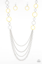 Load image into Gallery viewer, Paparazzi Beautifully Bubbly - Yellow - Necklace &amp; Earrings - $5 Jewelry With Ashley Swint