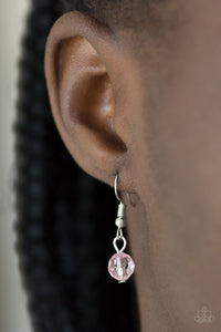 Paparazzi Haute Heartbreaker - Pink - Heart Necklace & Earrings - $5 Jewelry With Ashley Swint