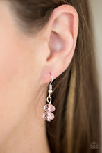 Load image into Gallery viewer, Paparazzi High Standards - Pink - Silver Necklace &amp; Earrings - $5 Jewelry With Ashley Swint