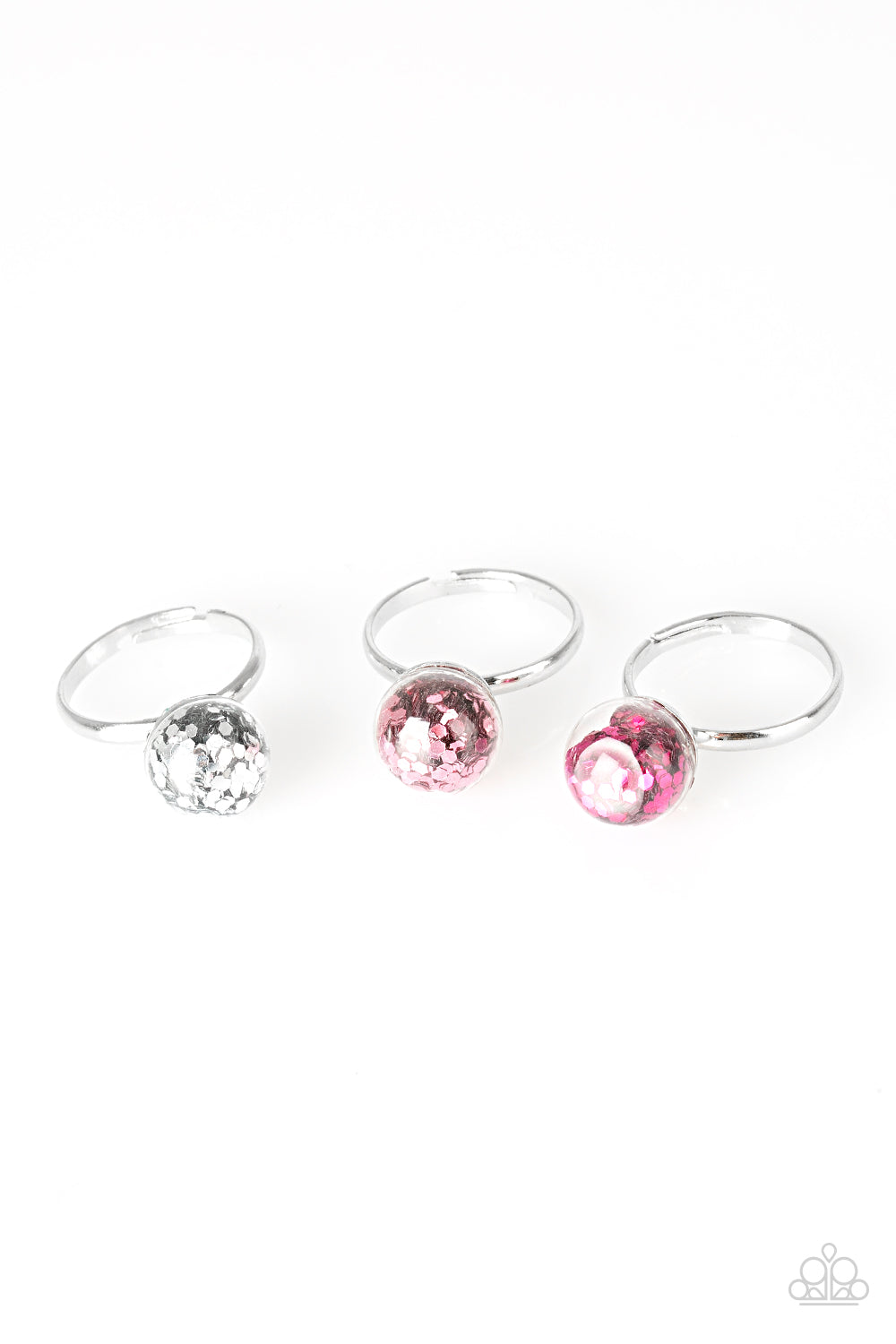 Paparazzi Starlet Shimmer Rings - 10 - Confetti - Gold, Silver, Light and Dark Pink - $5 Jewelry With Ashley Swint