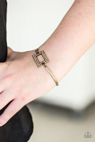 Paparazzi Main Street Metro - Brass Bracelet