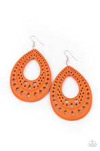 Load image into Gallery viewer, Paparazzi Belize Beauty - Orange - Earrings - $5 Jewelry with Ashley Swint