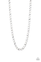 Load image into Gallery viewer, Paparazzi Big Win - Silver - Thick Cable Chain - Men's Necklace - $5 Jewelry With Ashley Swint