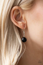 Load image into Gallery viewer, PRE-ORDER - Paparazzi Crystal Charm - Black - Necklace &amp; Earrings - $5 Jewelry with Ashley Swint