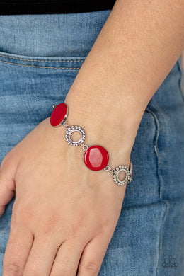 PAPARAZZI Garden Regalia - Red - $5 Jewelry with Ashley Swint