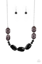 Load image into Gallery viewer, PRE-ORDER - Paparazzi Melrose Melody - Black - Necklace &amp; Earrings - $5 Jewelry with Ashley Swint