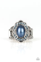 Load image into Gallery viewer, Paparazzi Metro Marina - Blue - Pearly Bead - Ring - $5 Jewelry with Ashley Swint