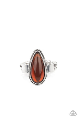 PRE-ORDER - Paparazzi Mystical Marvel - Brown - Dainty Band Ring - $5 Jewelry with Ashley Swint