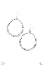 Load image into Gallery viewer, PRE-ORDER - Paparazzi Rustic Society - Silver Earrings - Trend Blend Fashion Fix Exclusive - July 2021 - $5 Jewelry with Ashley Swint
